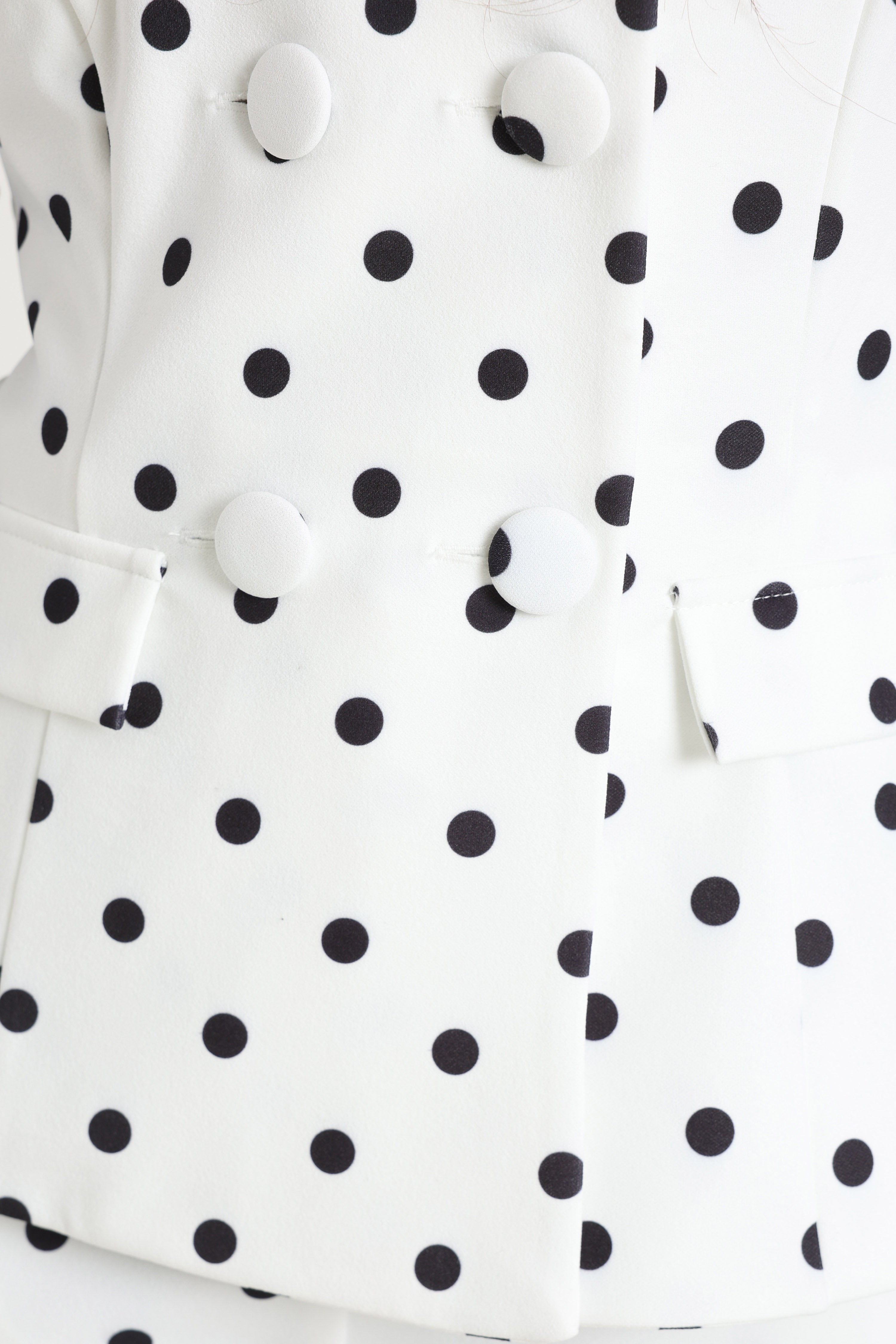 Kurzer Overall - Weiss + Schwarz