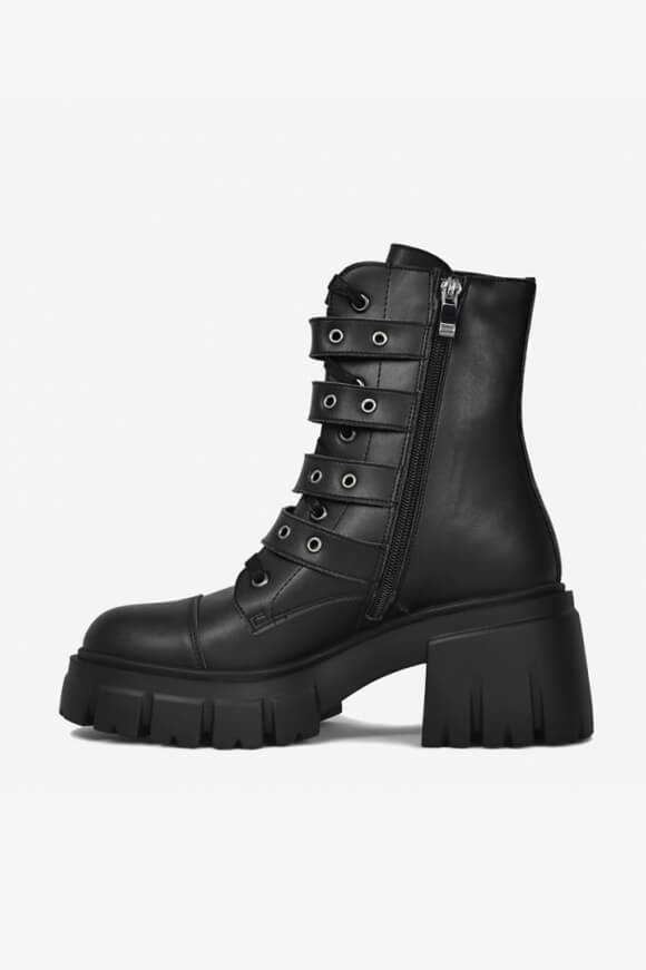 Stivaletto con plateau Vegan Murani - nero