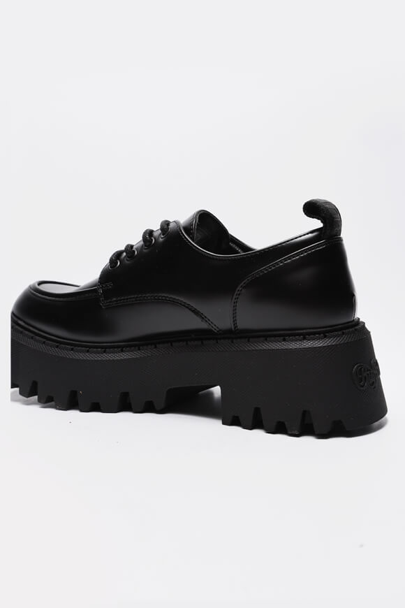 Aspen chaussures plateau à lacets - Black