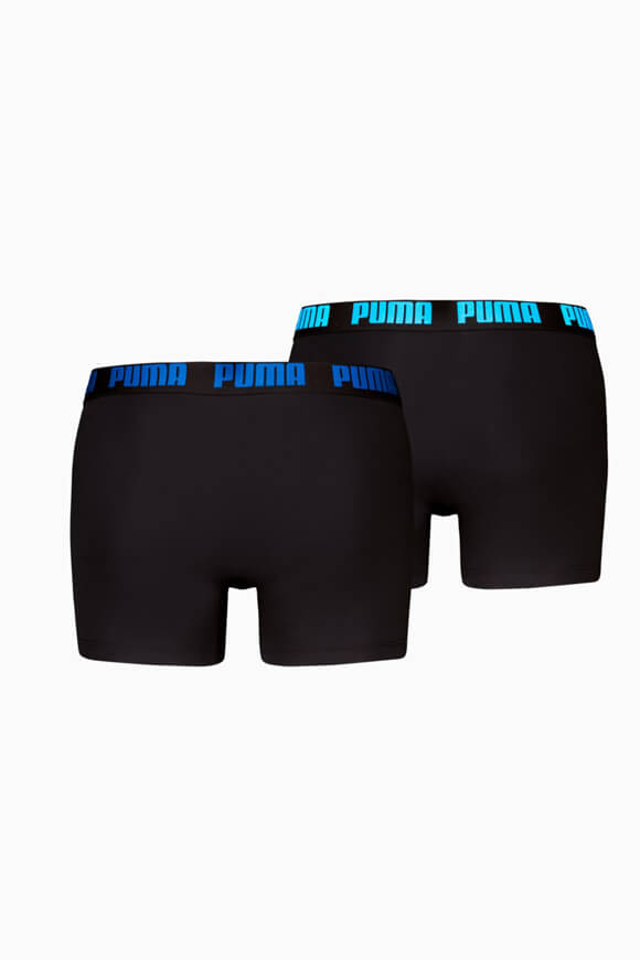 Double pack of boxer shorts - Black + Blue