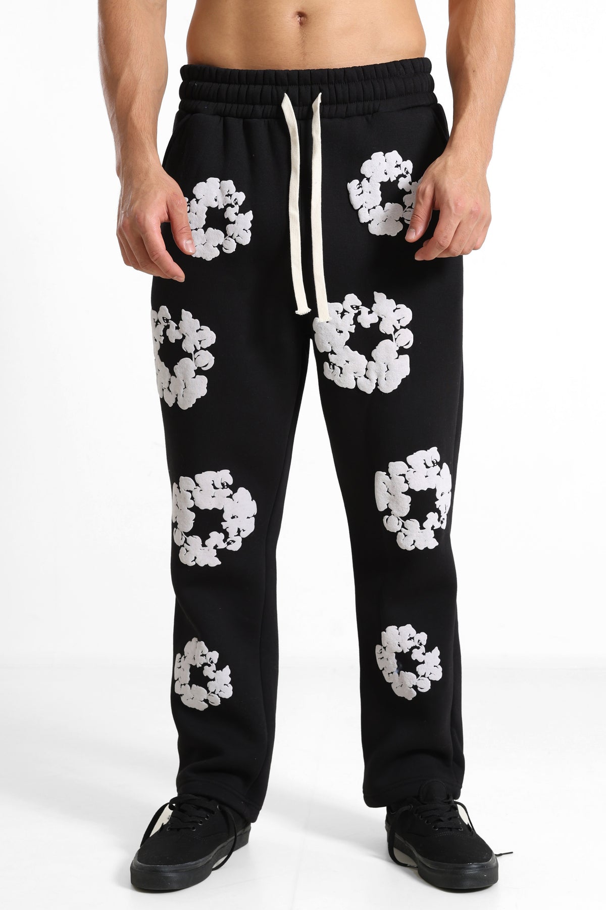Sweathose - Black + White