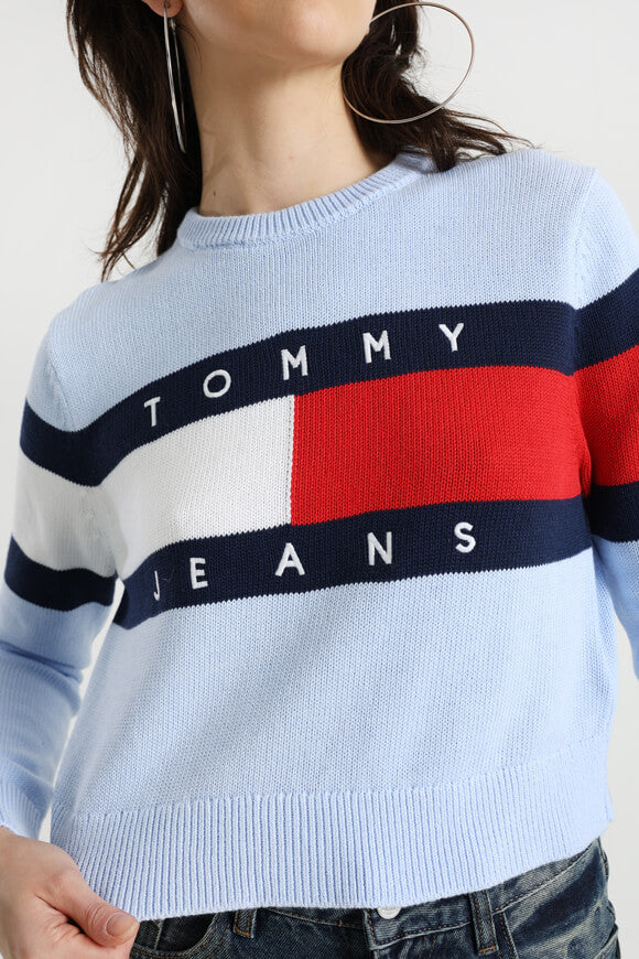 Pull court en tricot - Sweet Blue