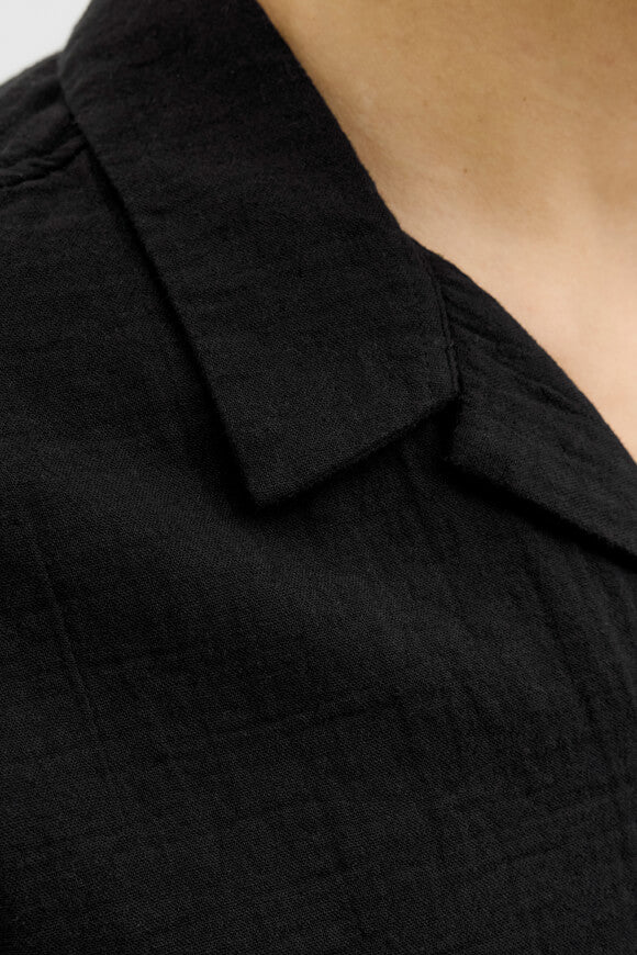 JOREASTER Musselin-Hemd - Black