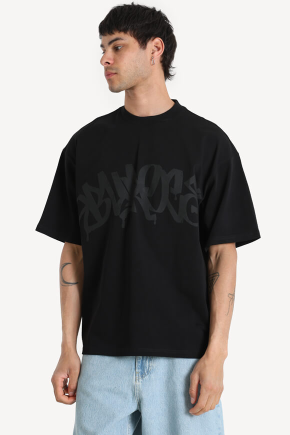 Loose graffiti t-shirt - Black