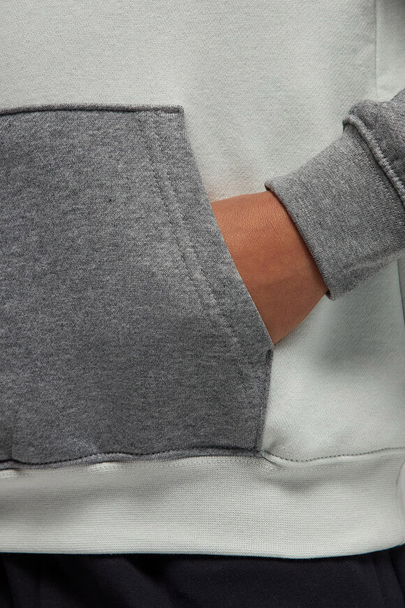 Brooklyn Fleece Kapuzensweatshirt - Light Silver