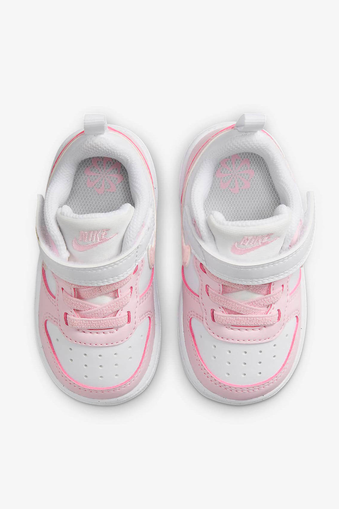 Sneakers Court Borough Recraft per bebè - Pink Foam + White