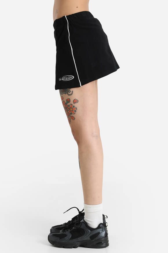 Minirock mit Innenshorts - Schwarz