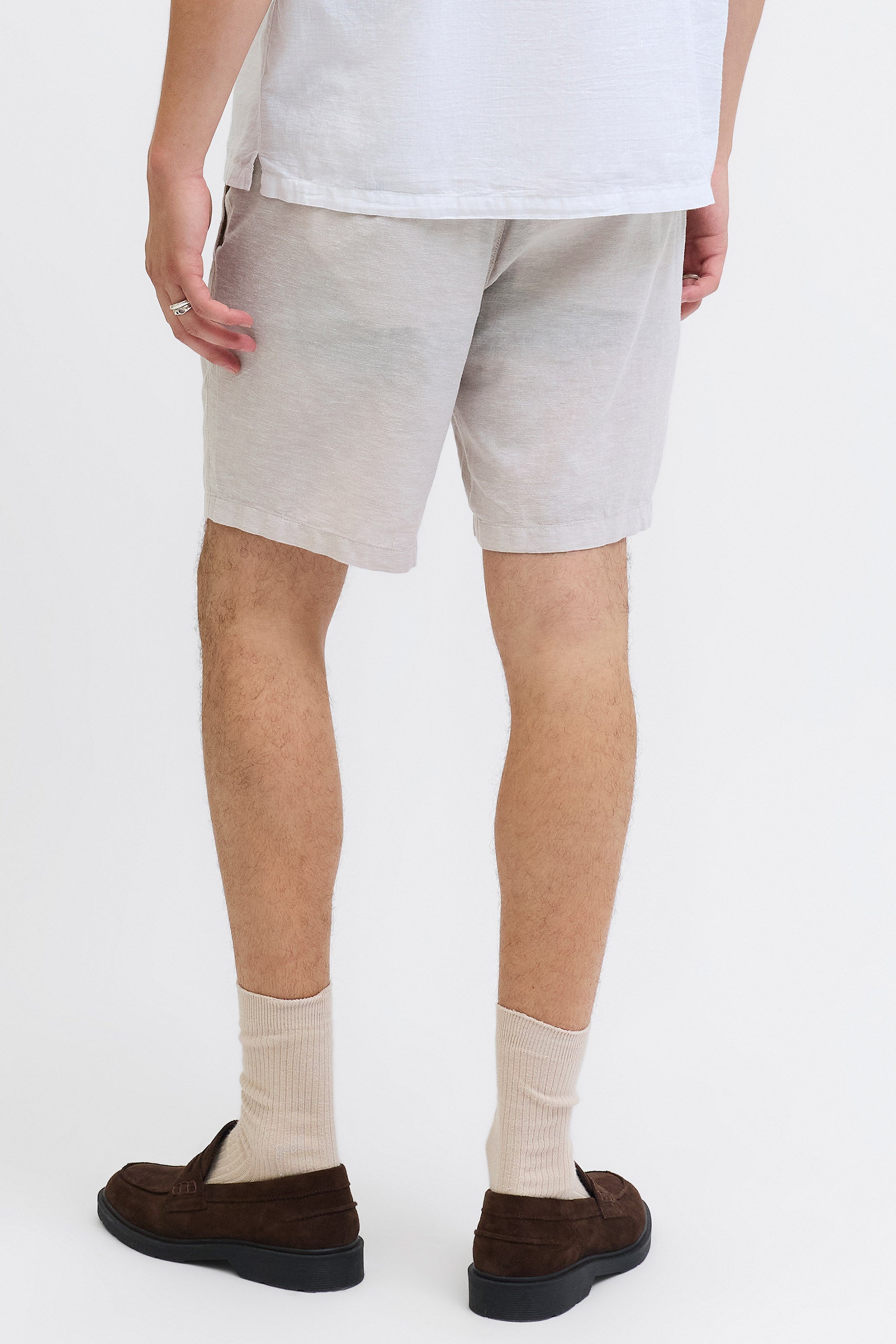 JPSTACE Chino Leinenshorts - Crockery