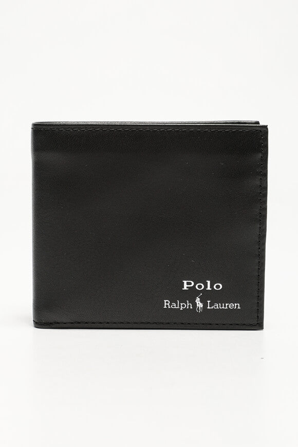 Leder Portemonnaie - Black