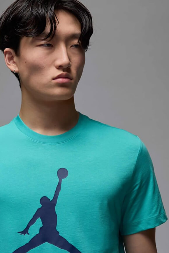 Maglietta - Verde acqua lavata