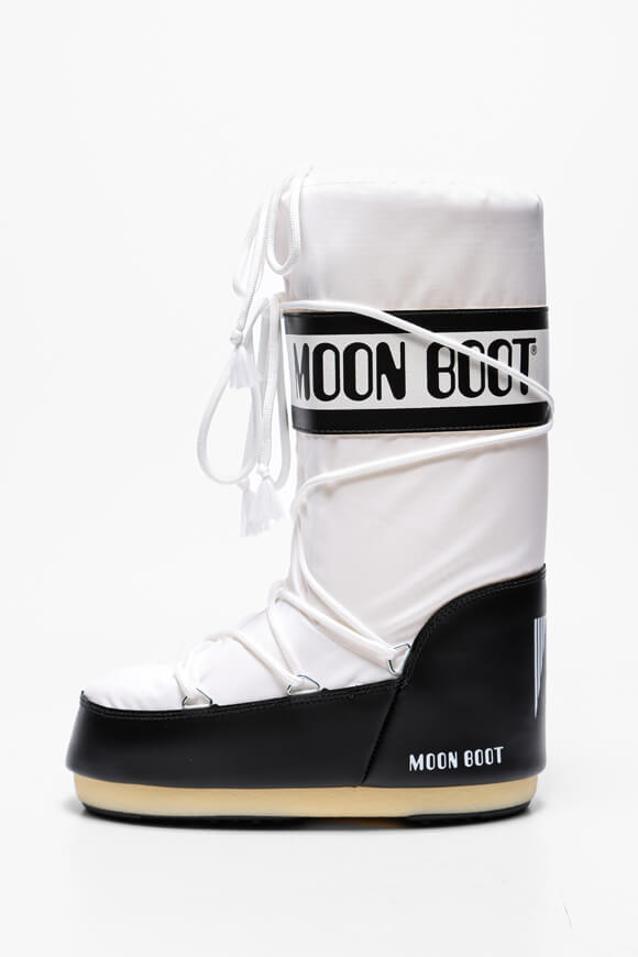 Icon Nylon stivali da neve - Black + White