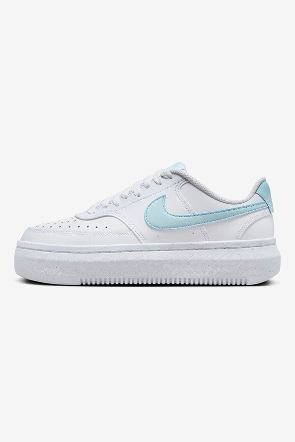 Court Vision Alta Sneaker - White + Glacier Blue