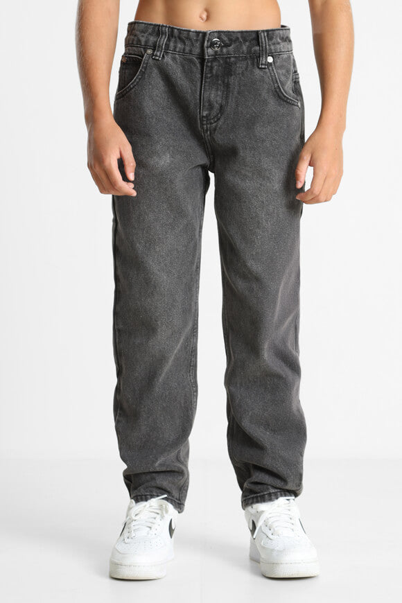 Straight fit jeans - black denim