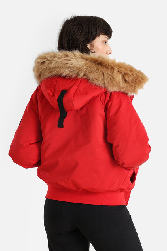 Bomber imbottito - rosso