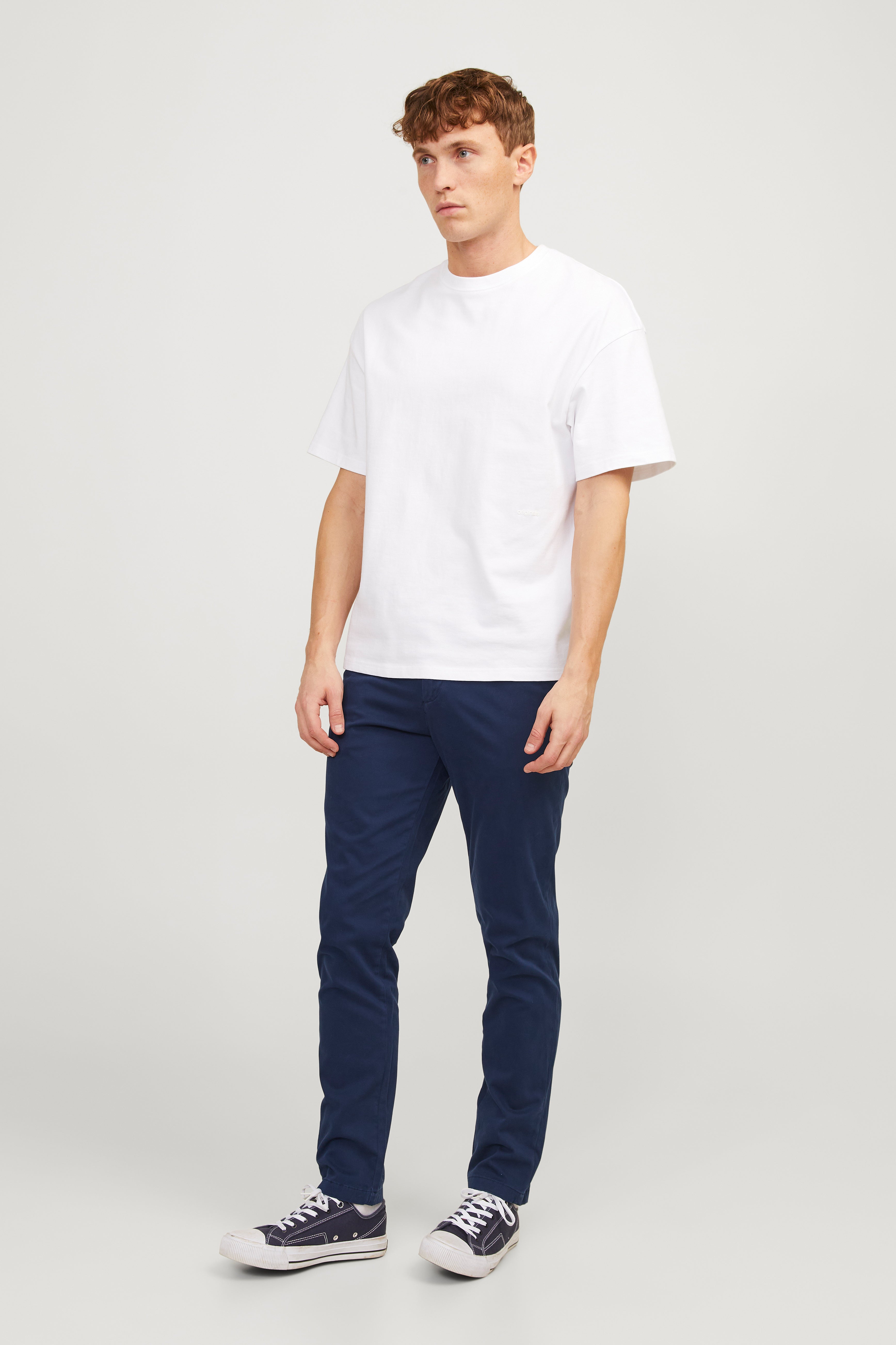 JPSTMARCO Chinos L32 - Navy Blazer