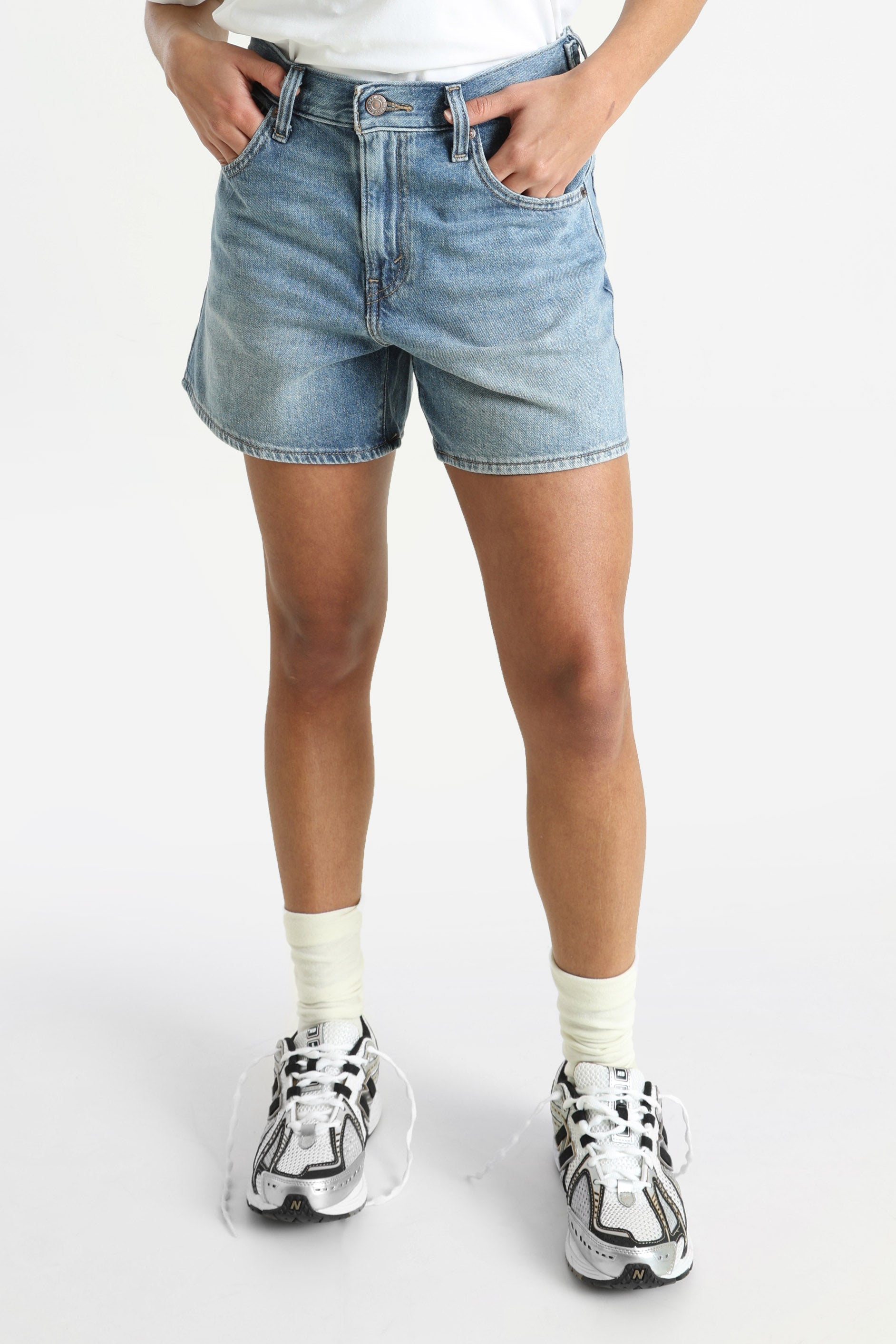 Cinch Jeansshorts - Blue Denim