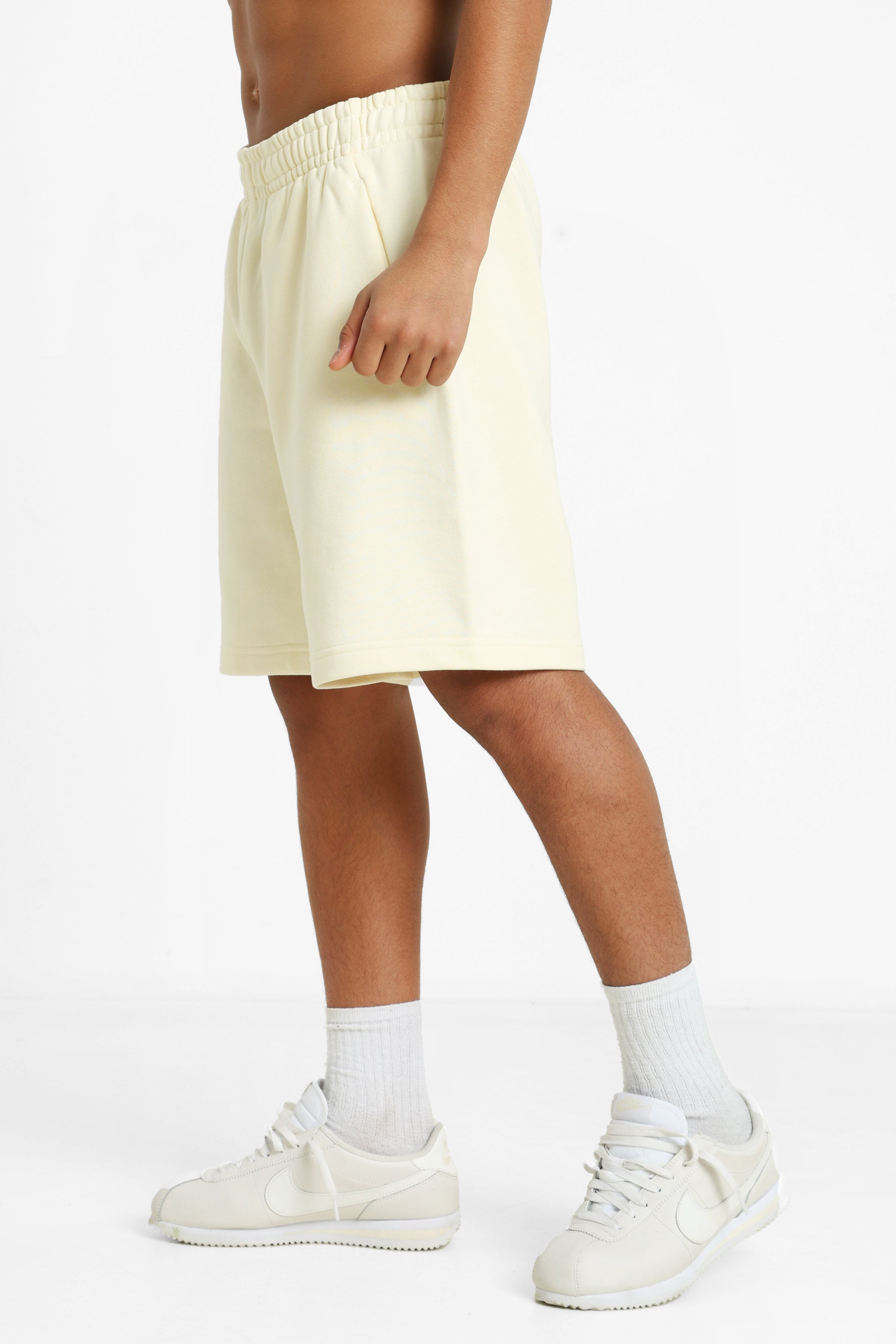 Sweatshorts - Hellgelb