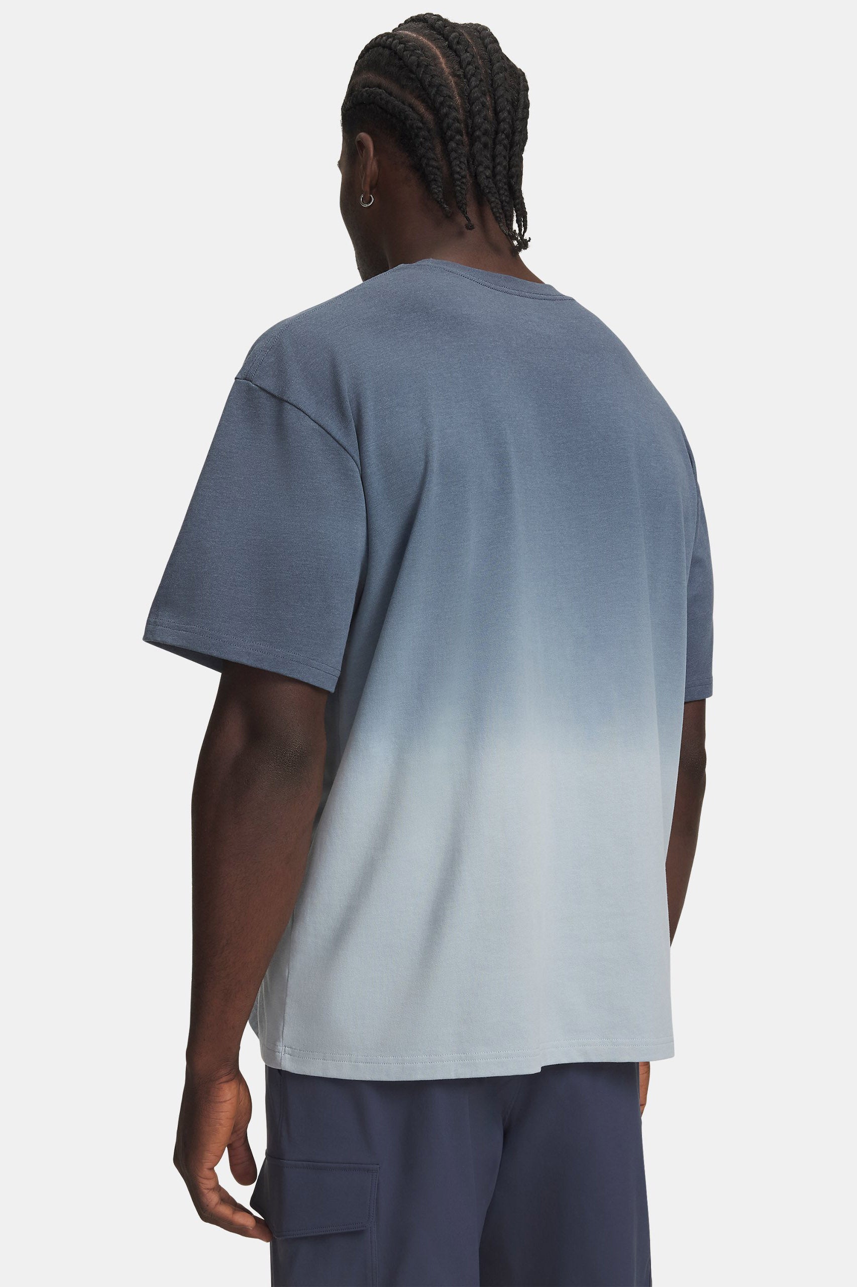 T-shirt ampia - Midnight Navy + Blue Fog