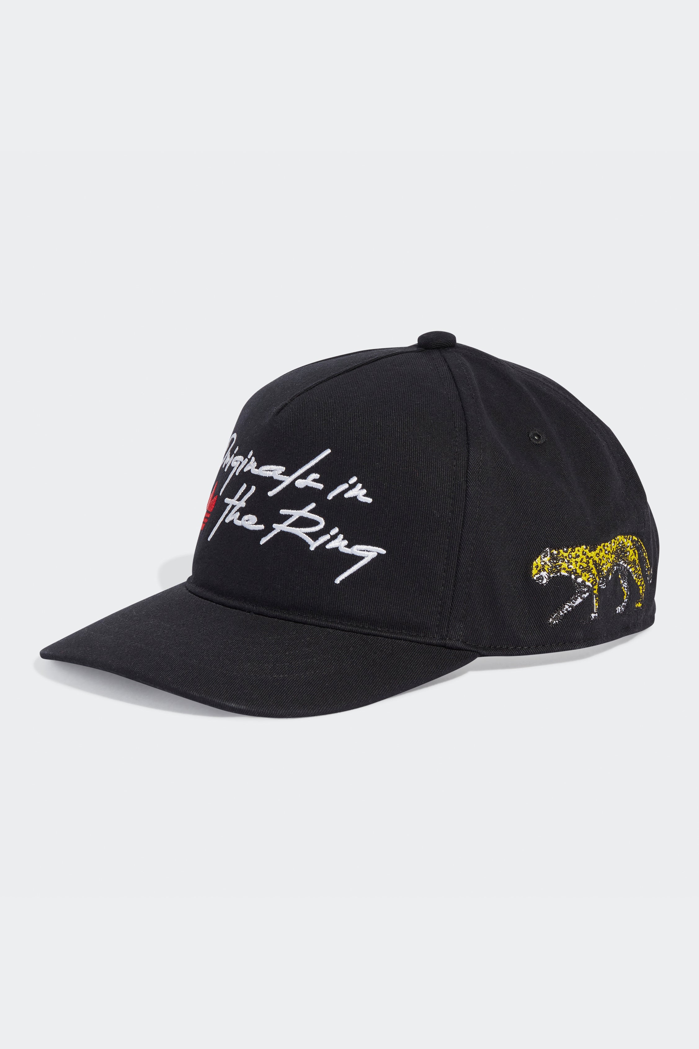 Flatbrim Snapback Cap - Black