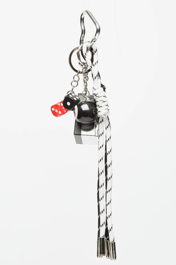 Porte-clés - noir + rouge