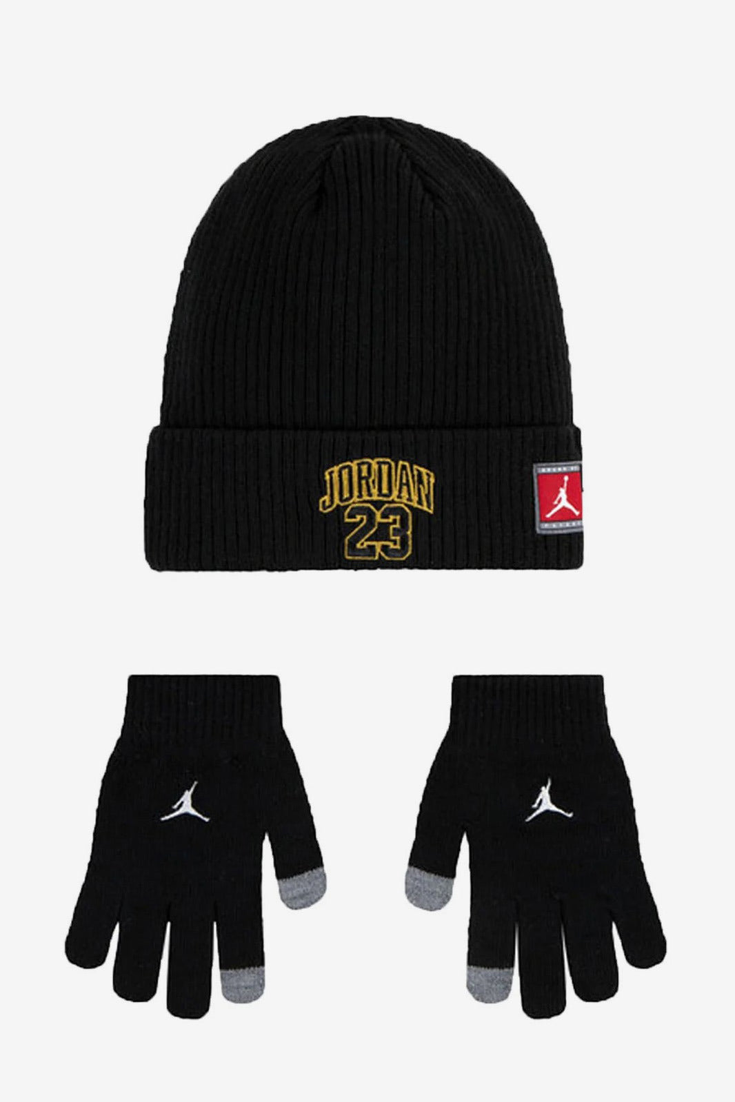 Lot bonnet et gants - Black