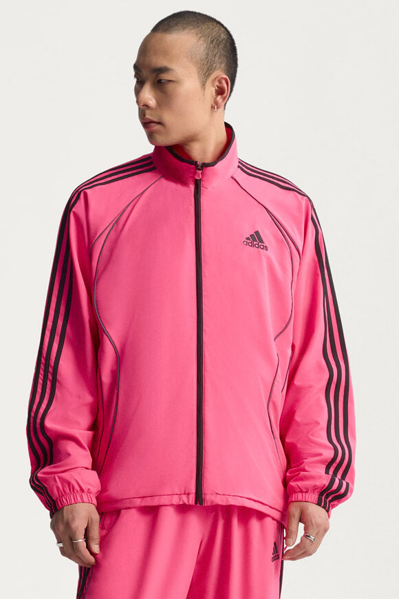 Teamgeist Adicolor Trainingsjacke - Lucid Pink + Black