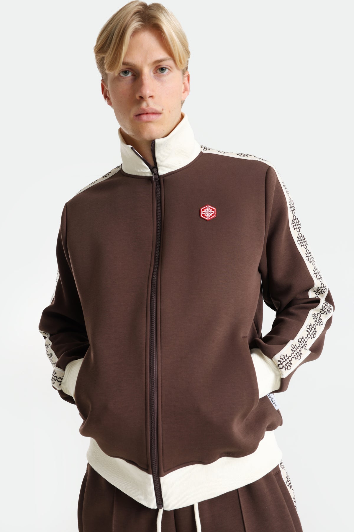 Rosace Sweatjacke - Brown