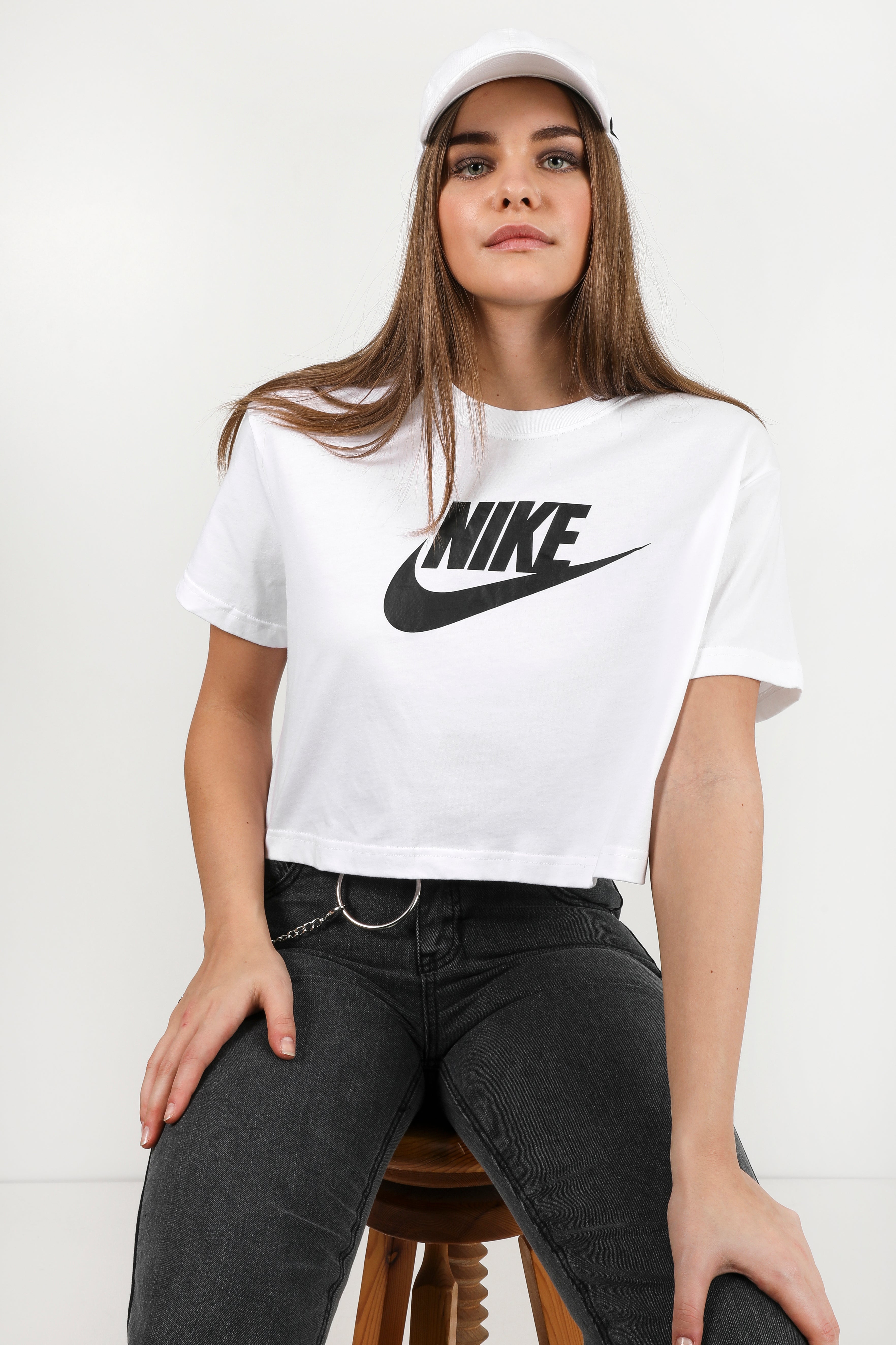 Crop T-Shirt - Weiss