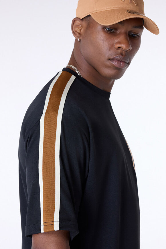 Maglietta oversize floreale MLB - Nero