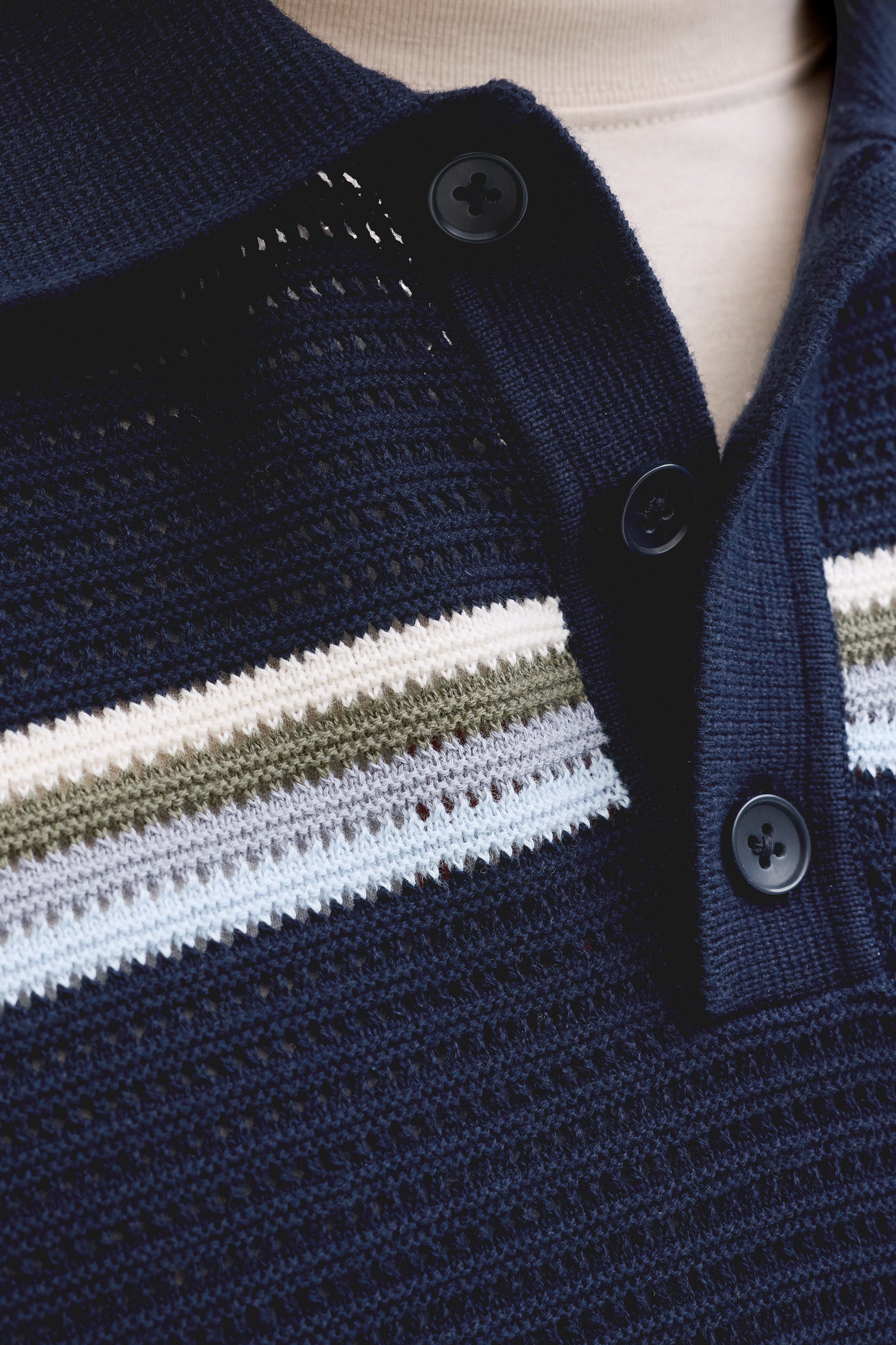 JORMAINE polo en tricot - Sky Captain