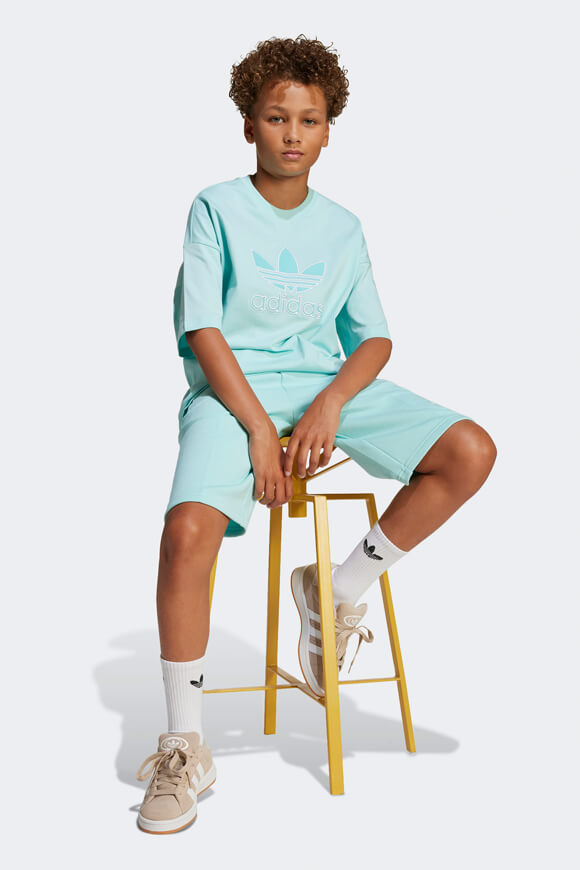 Oversize T-Shirt - Semi Flash Aqua
