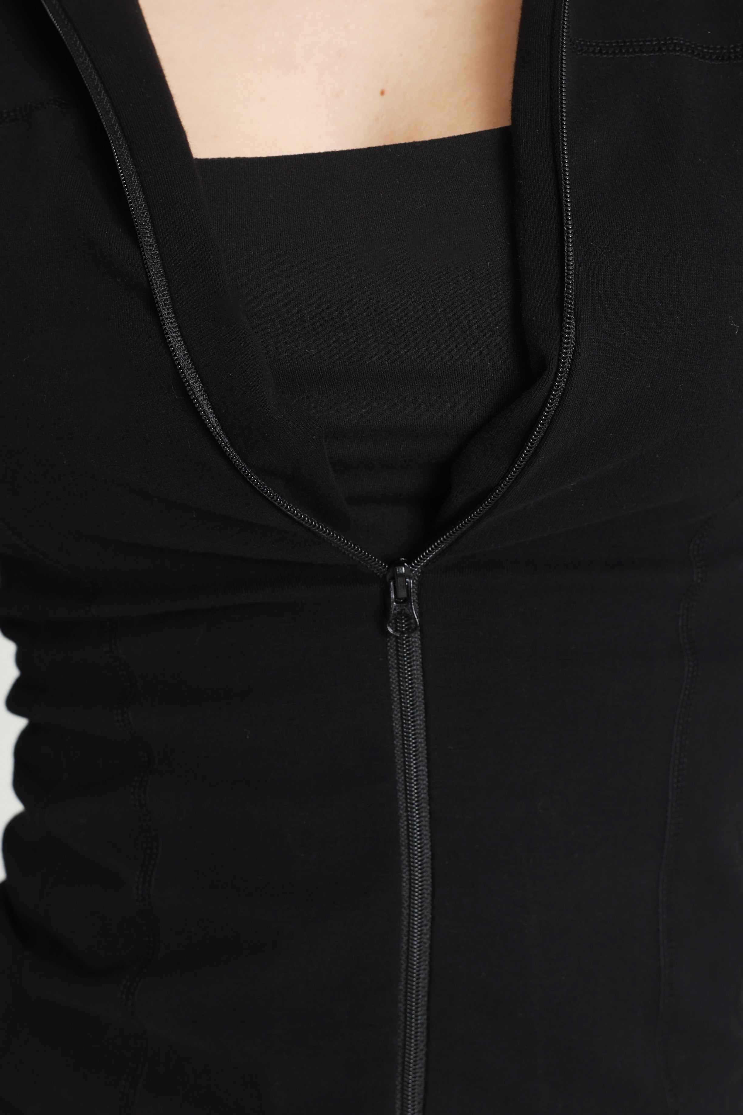 Sweatjacke - Schwarz