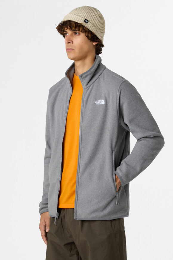 Glacier Fleecejacke - Mid Grey Heather