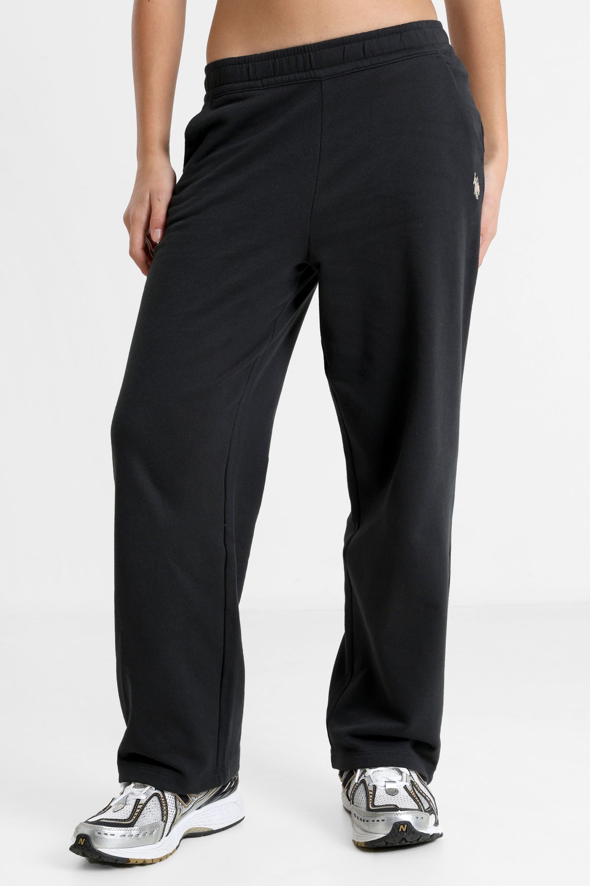 Pantaloni Thora in felpa - Black