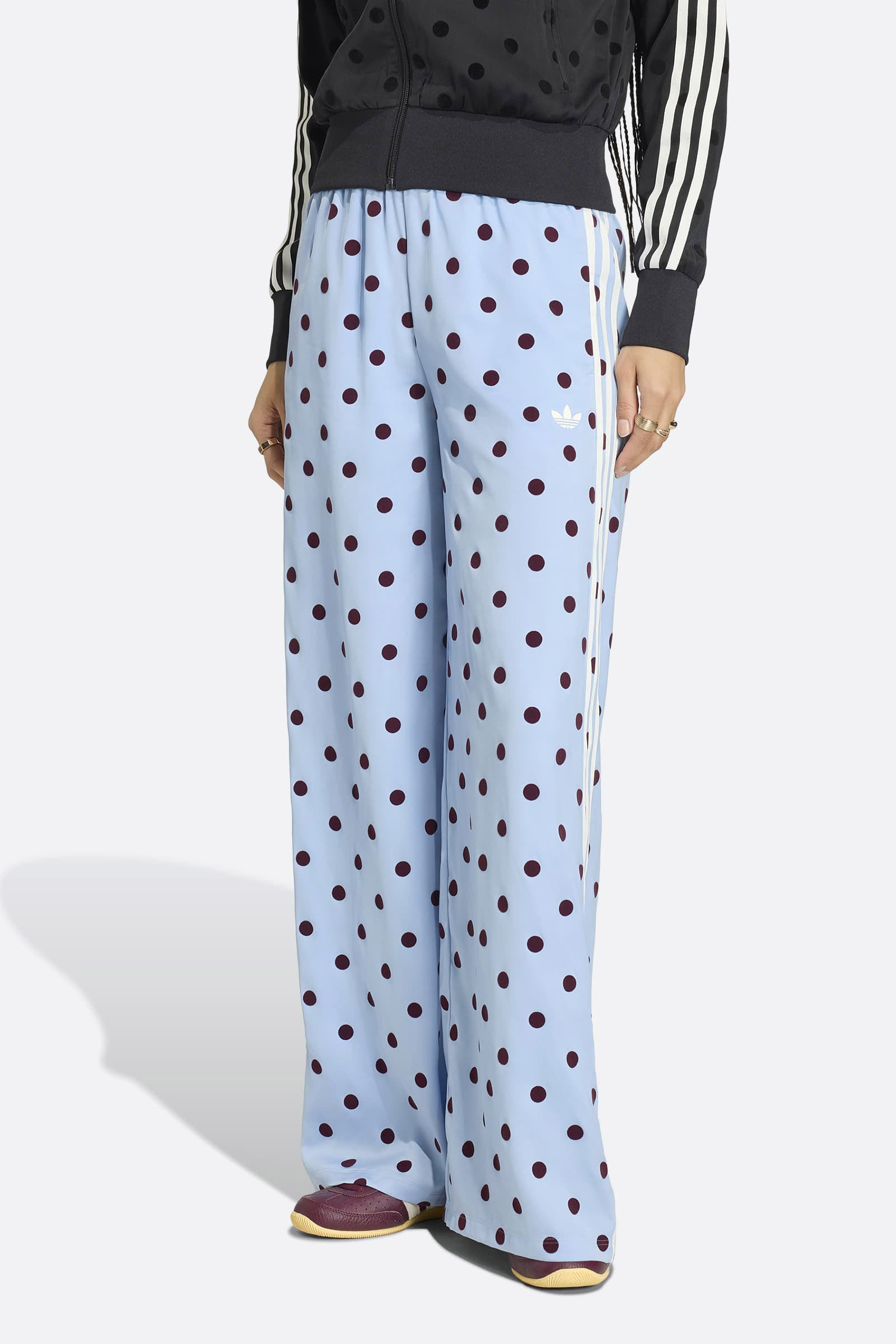 Polka Dots pantalon de survêtement satiné - Clear Sky