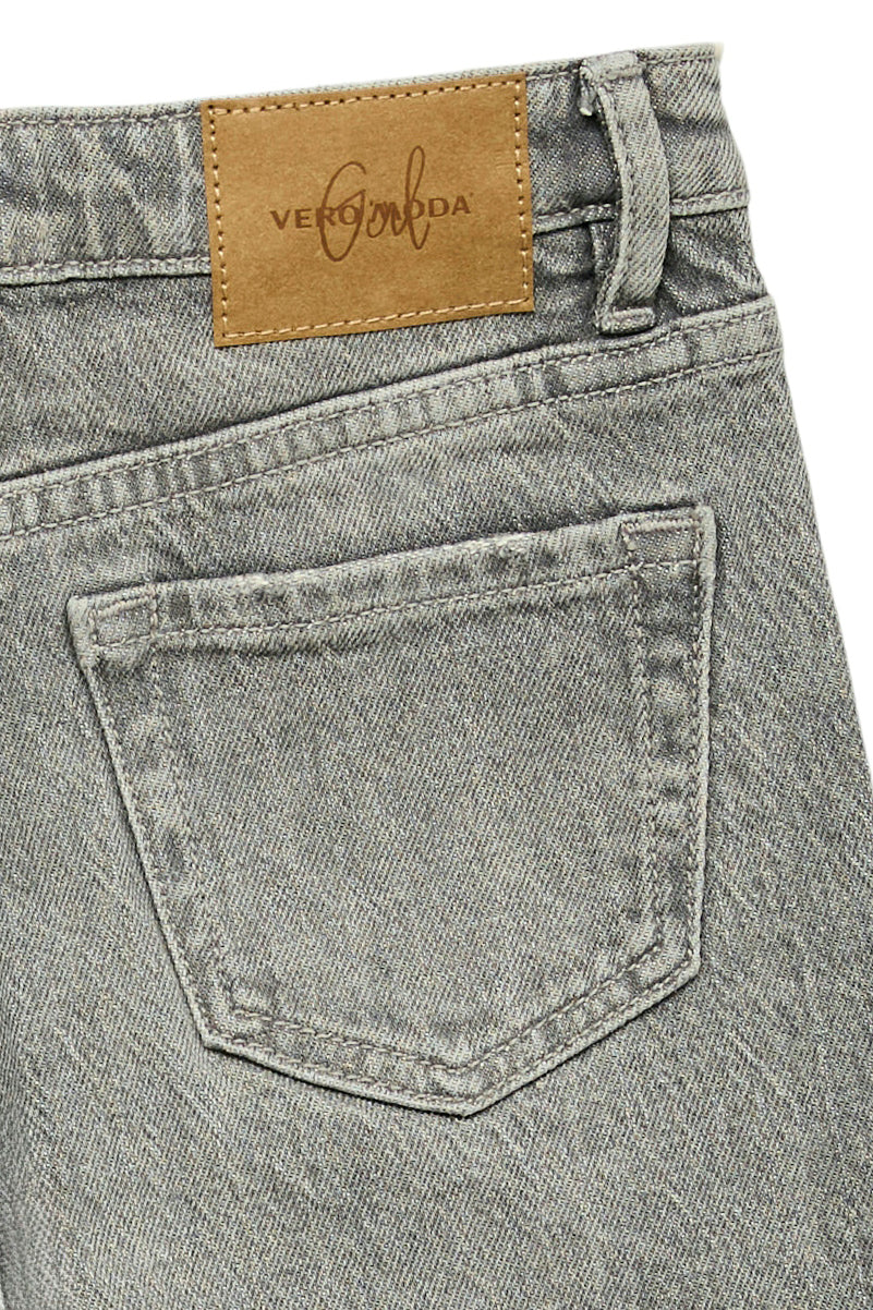 VMTESSA jean straight fit - Medium Grey Denim