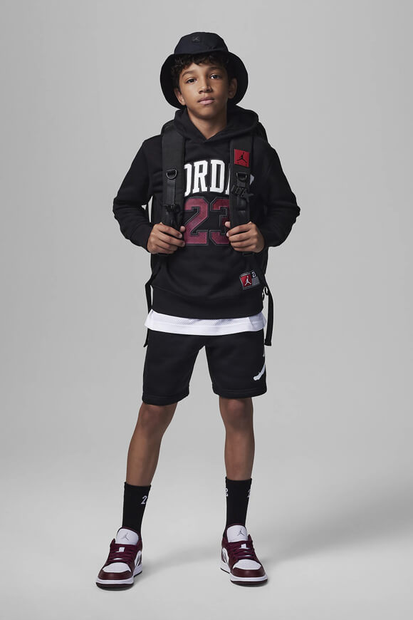 Kapuzensweatshirt - Schwarz