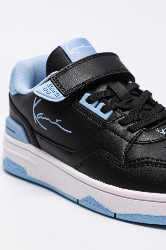LXRY 2K Kids Sneaker - Black + Light Blue