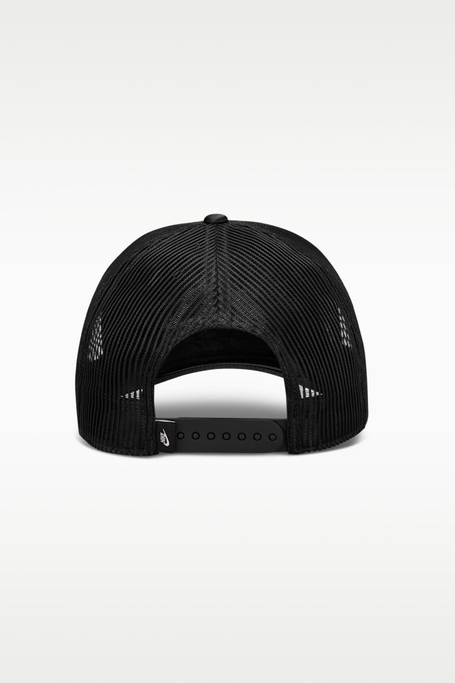Satin Trucker Cap / Snapback - Black