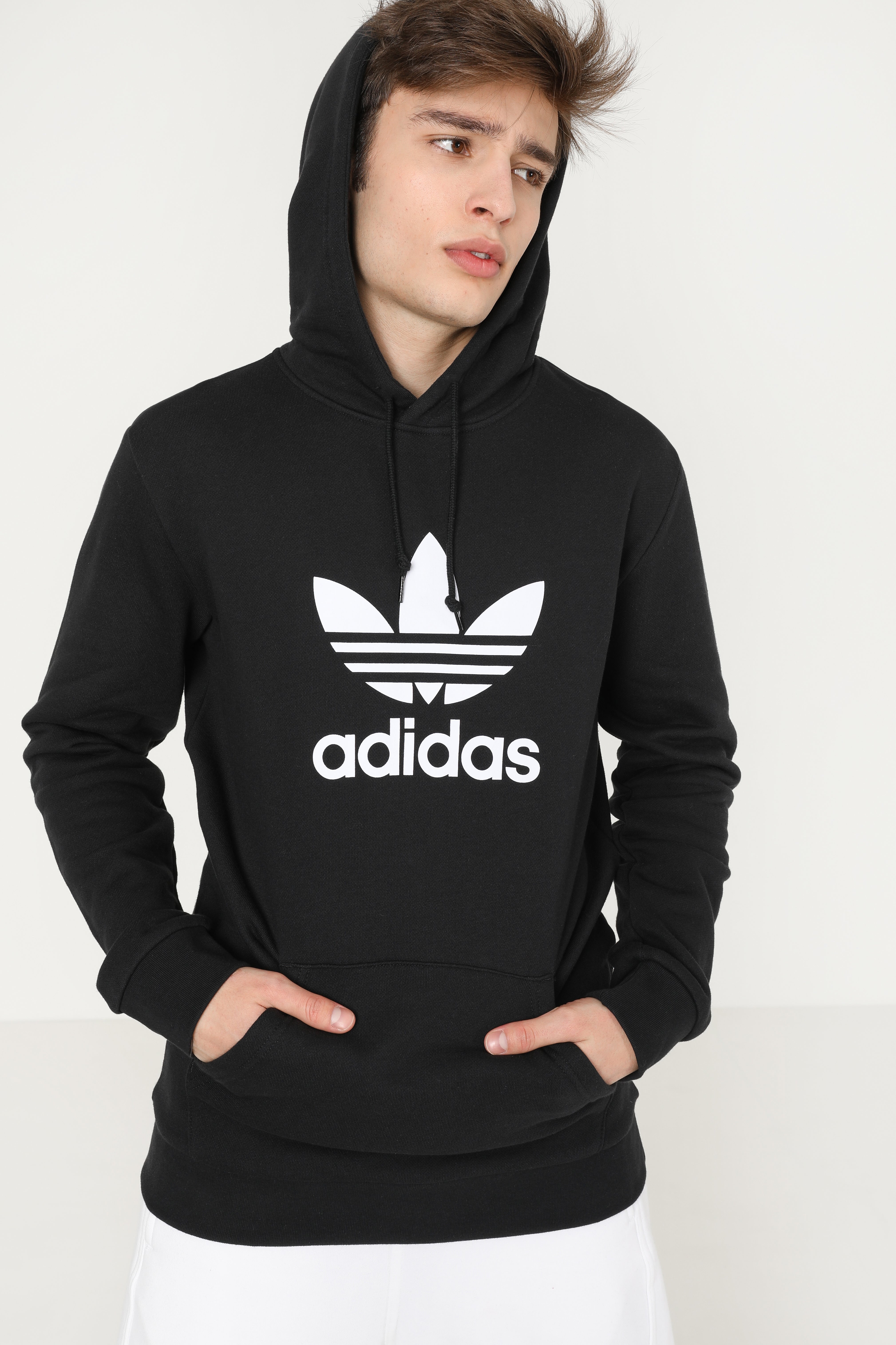 Hooded sweatshirt - Black