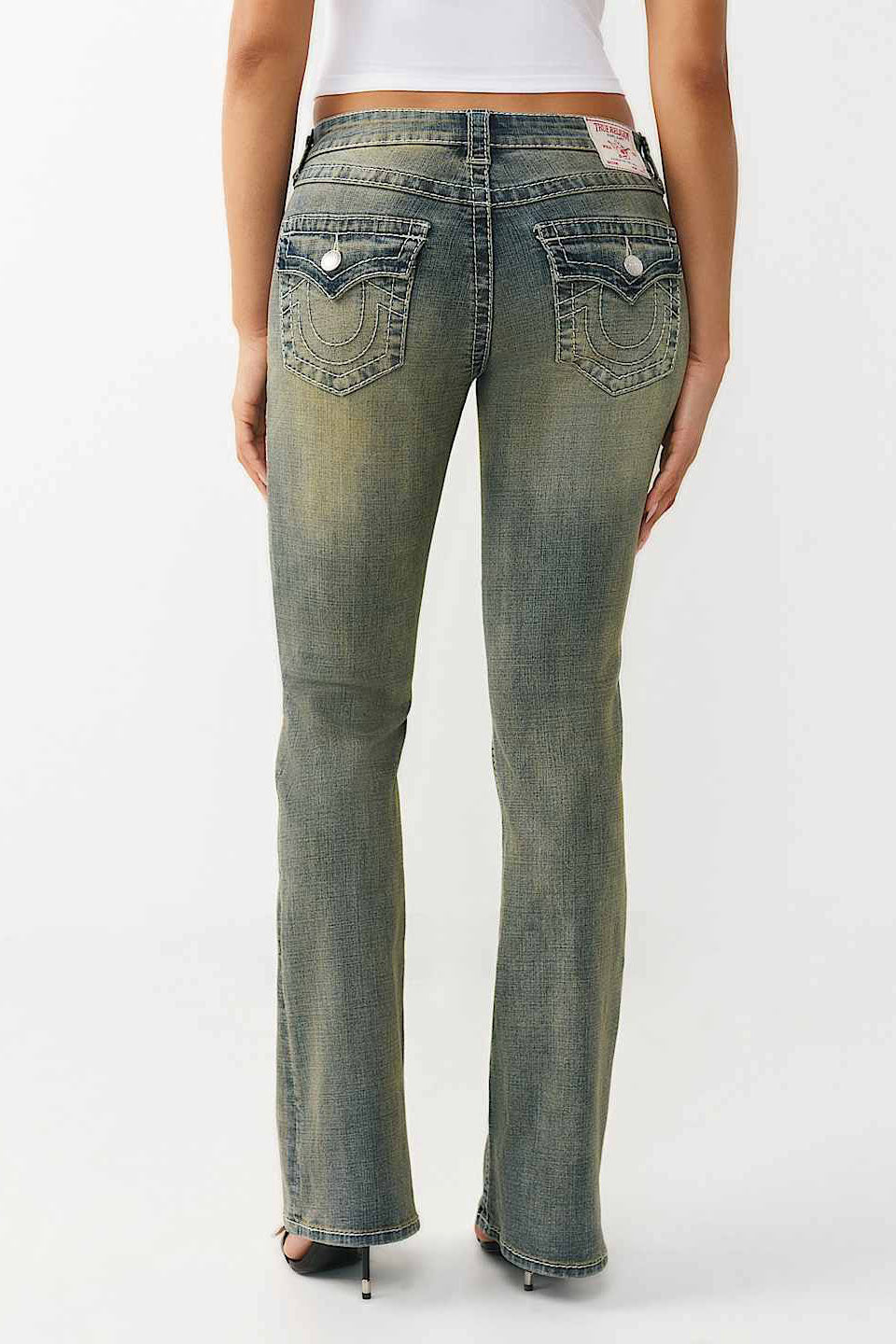 Becca Bootcut Jeans - Gold Rush