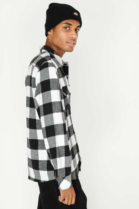 Karohemd - Schwarz + Weiss