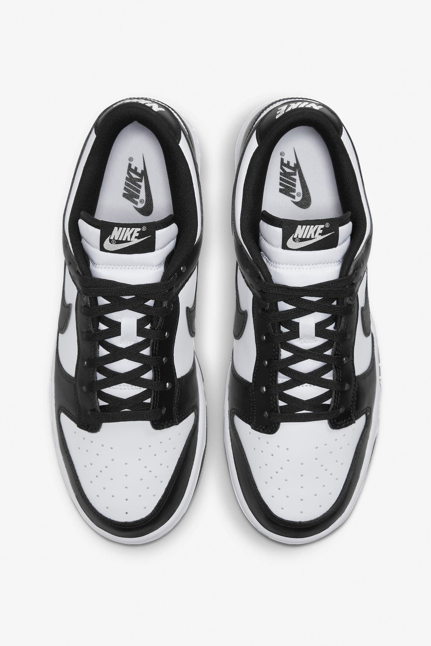 Dunk Retro sneakers - White + Black