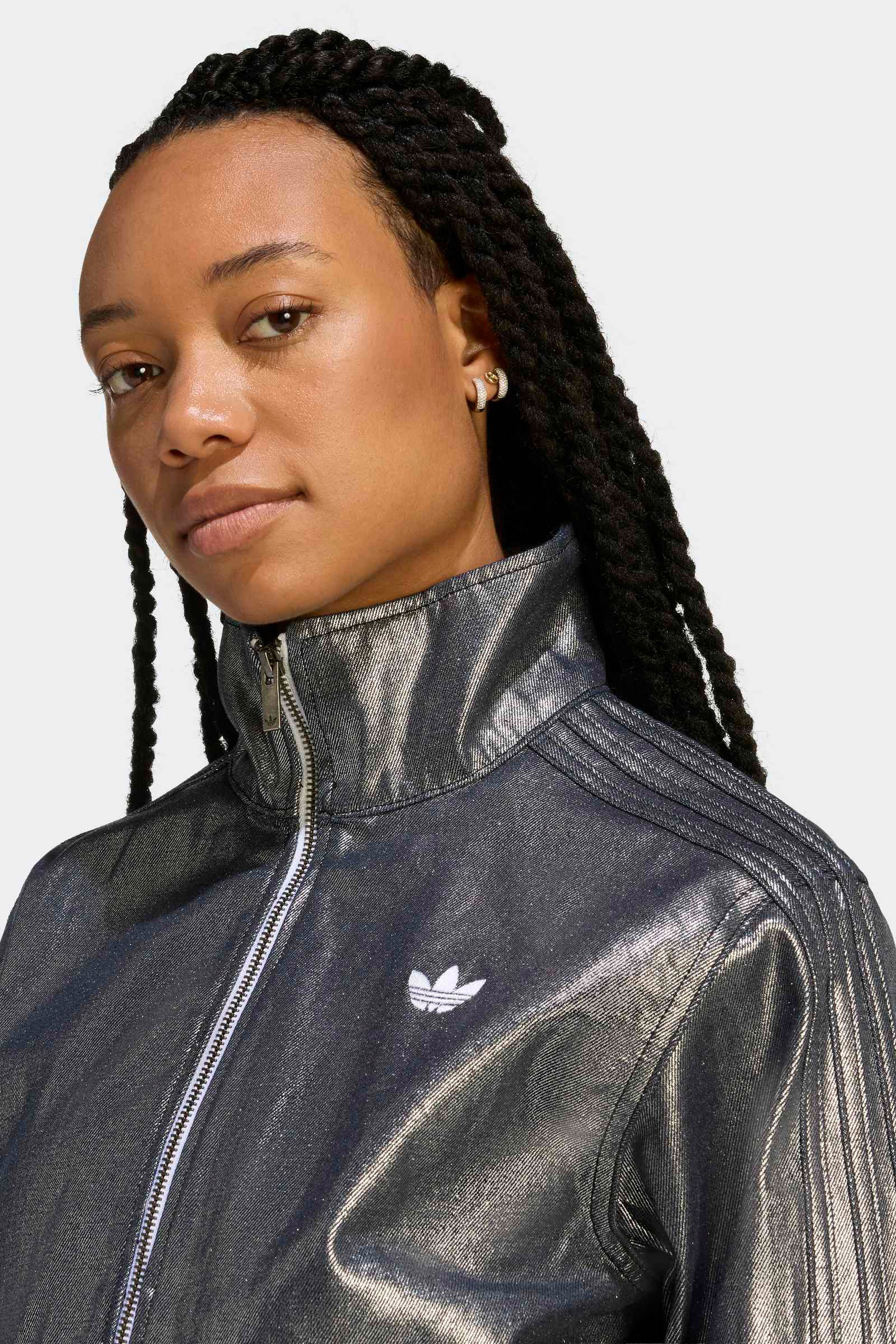 Adicolor Classic Firebird Trainingsjacke - Silver Metallic