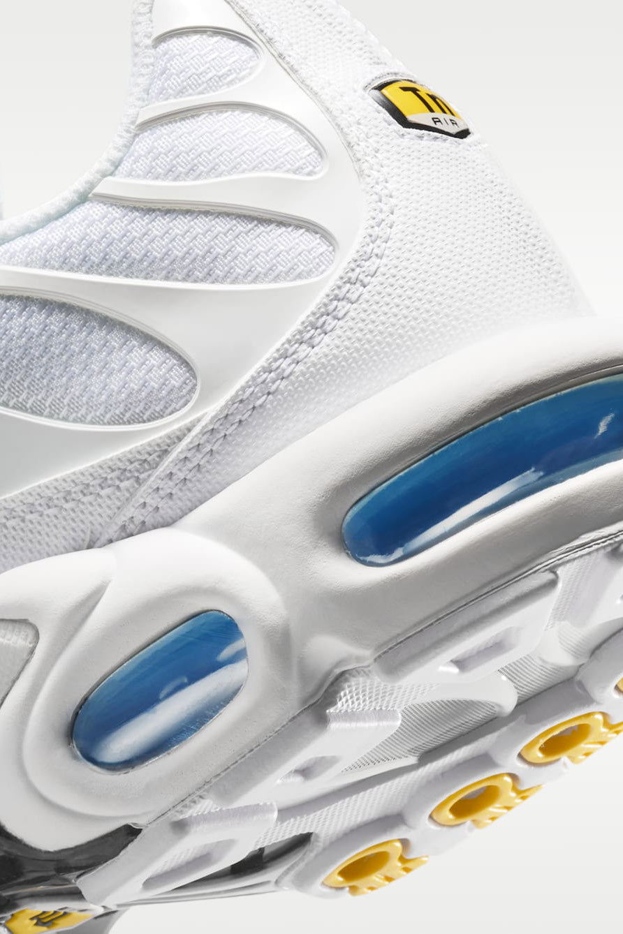 Air Max Plus sneakers - White + Blue Crystal