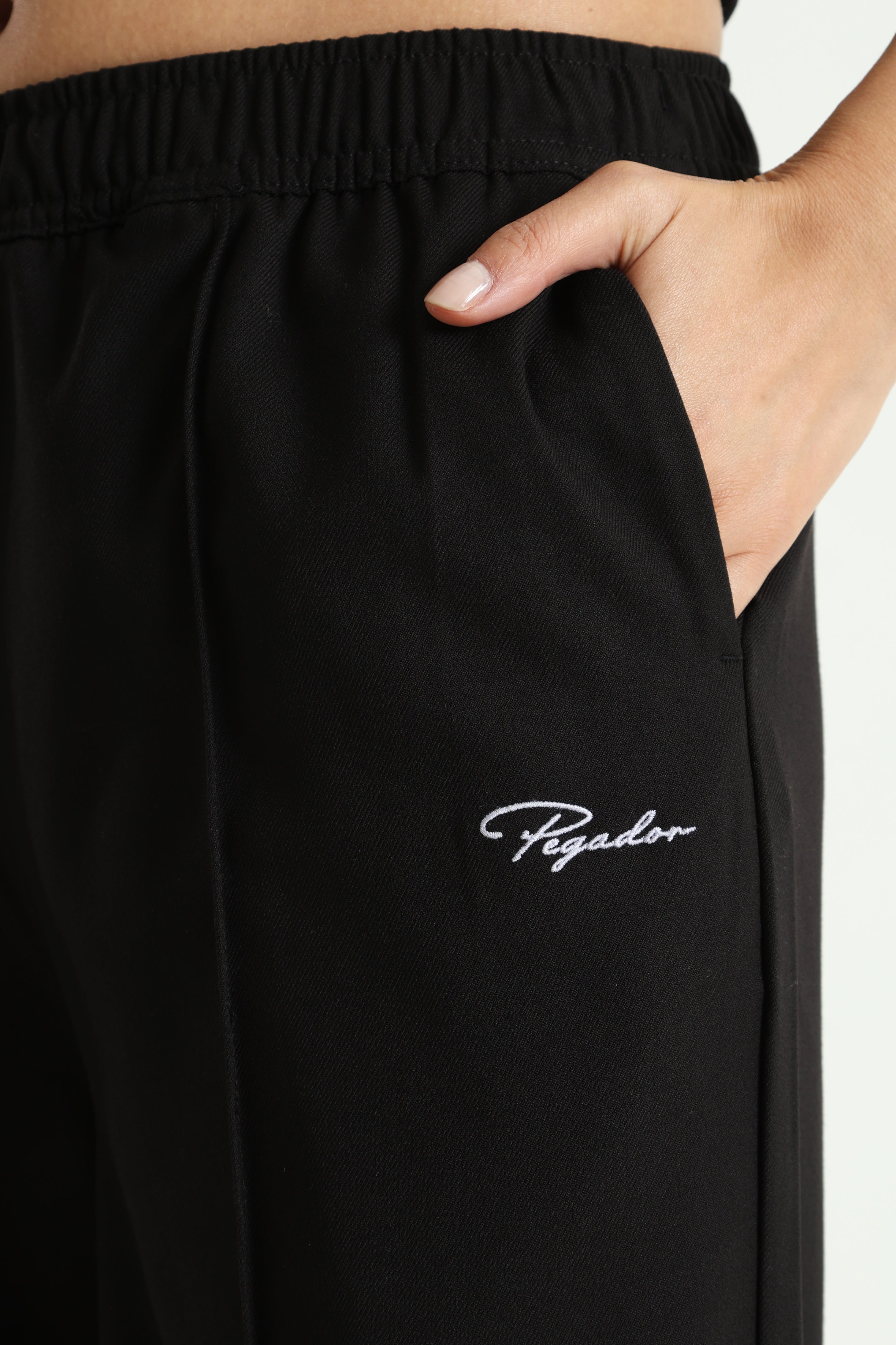 Pantaloni in tessuto Nilay - Nero