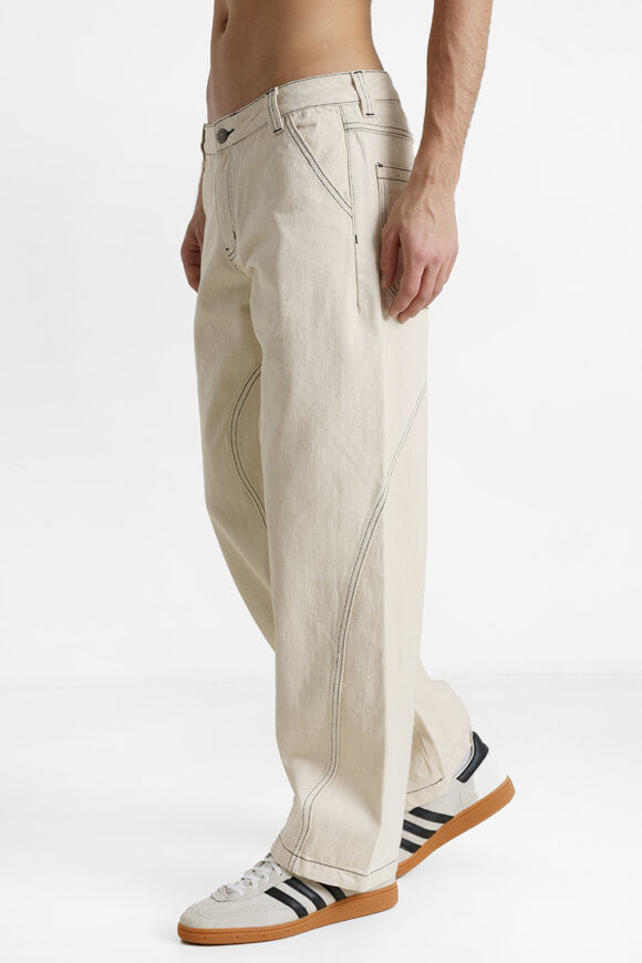 Baggy Jeans - Creme