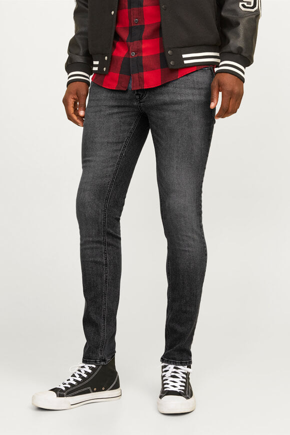 Liam Skinny Fit Jeans L32 - Black Denim