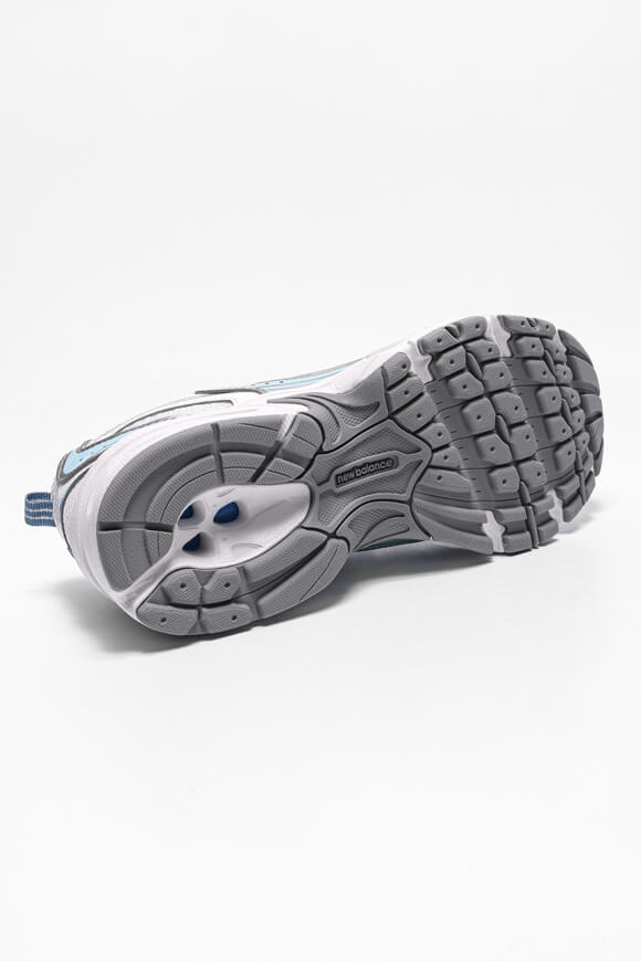 G530 Core Sneaker - White + Light Blue + Silver