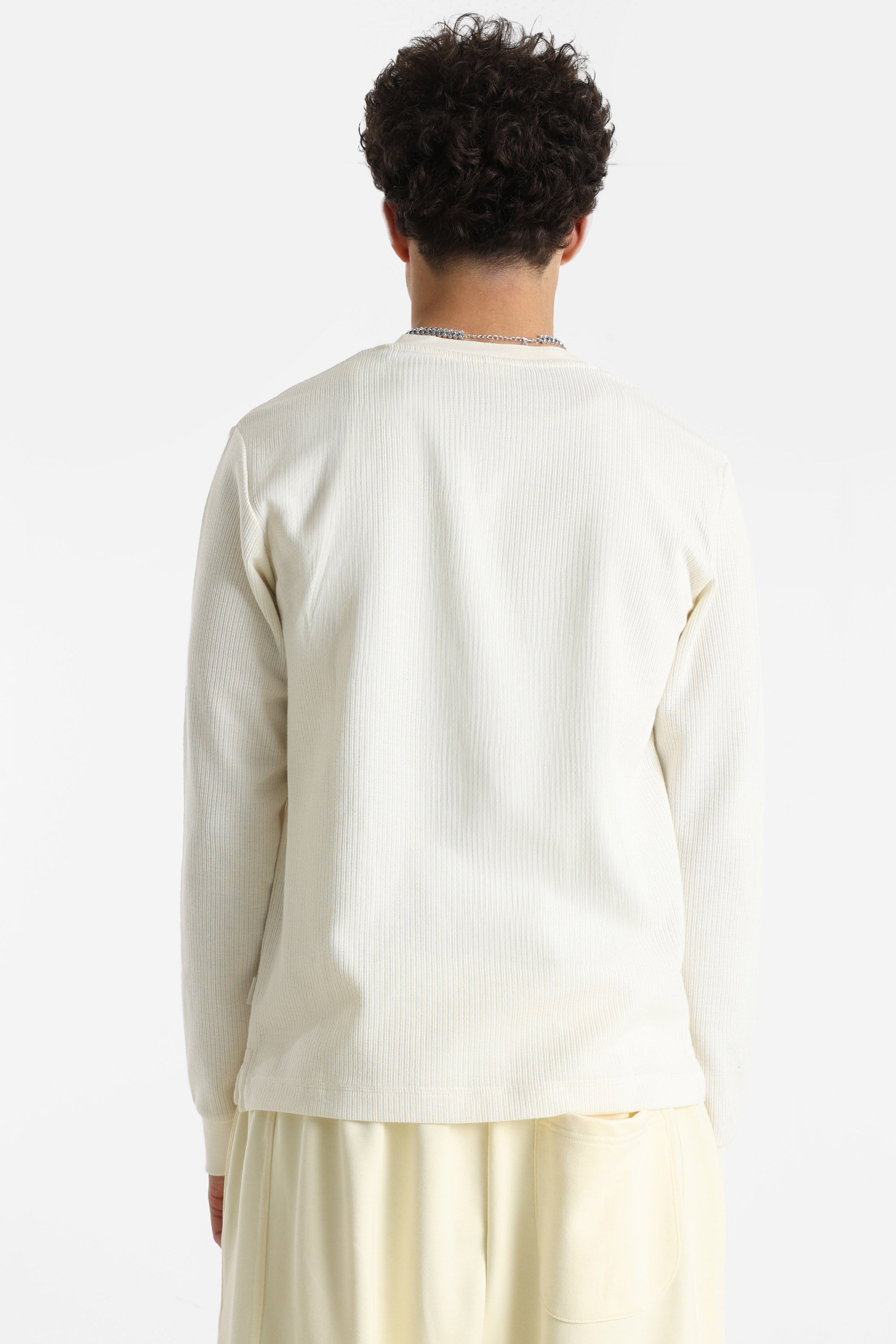 JORNIAGARA Langarmshirt - Antique White